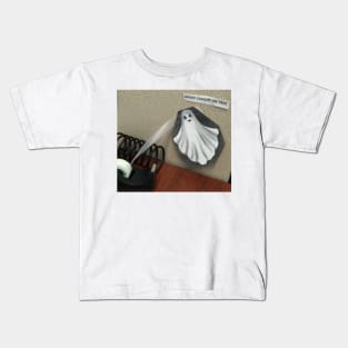 Ghost Caught on Tape Kids T-Shirt